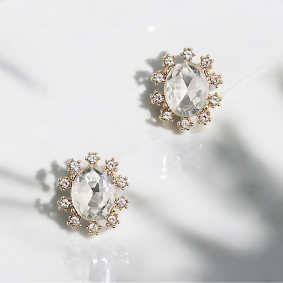 🆕J. Crew Oval Jem Earrings - Picture 3 of 13